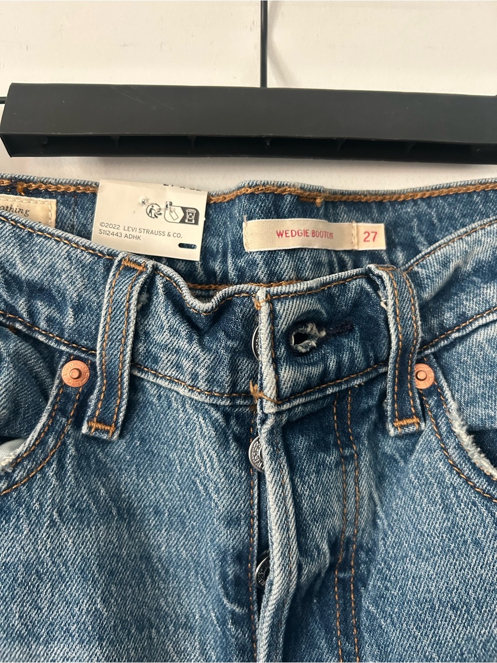 Levi's Slim Straight Jeans - Blue Denim